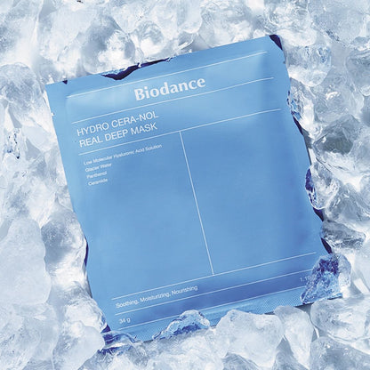 (4 PCS) Biodance Hydro Cera-Nol Real Deep Mask