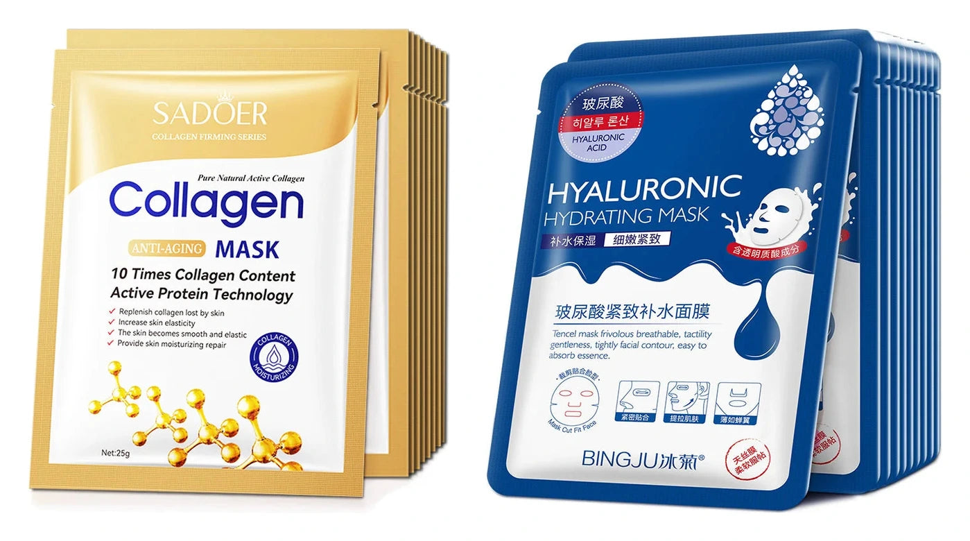 Hyaluronic Acid & Collagen Sheet Mask