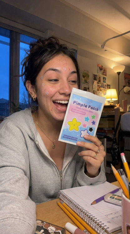 Creator selfie — Hydrocolloid Pimple Patches - Fun Star Shaped Patches