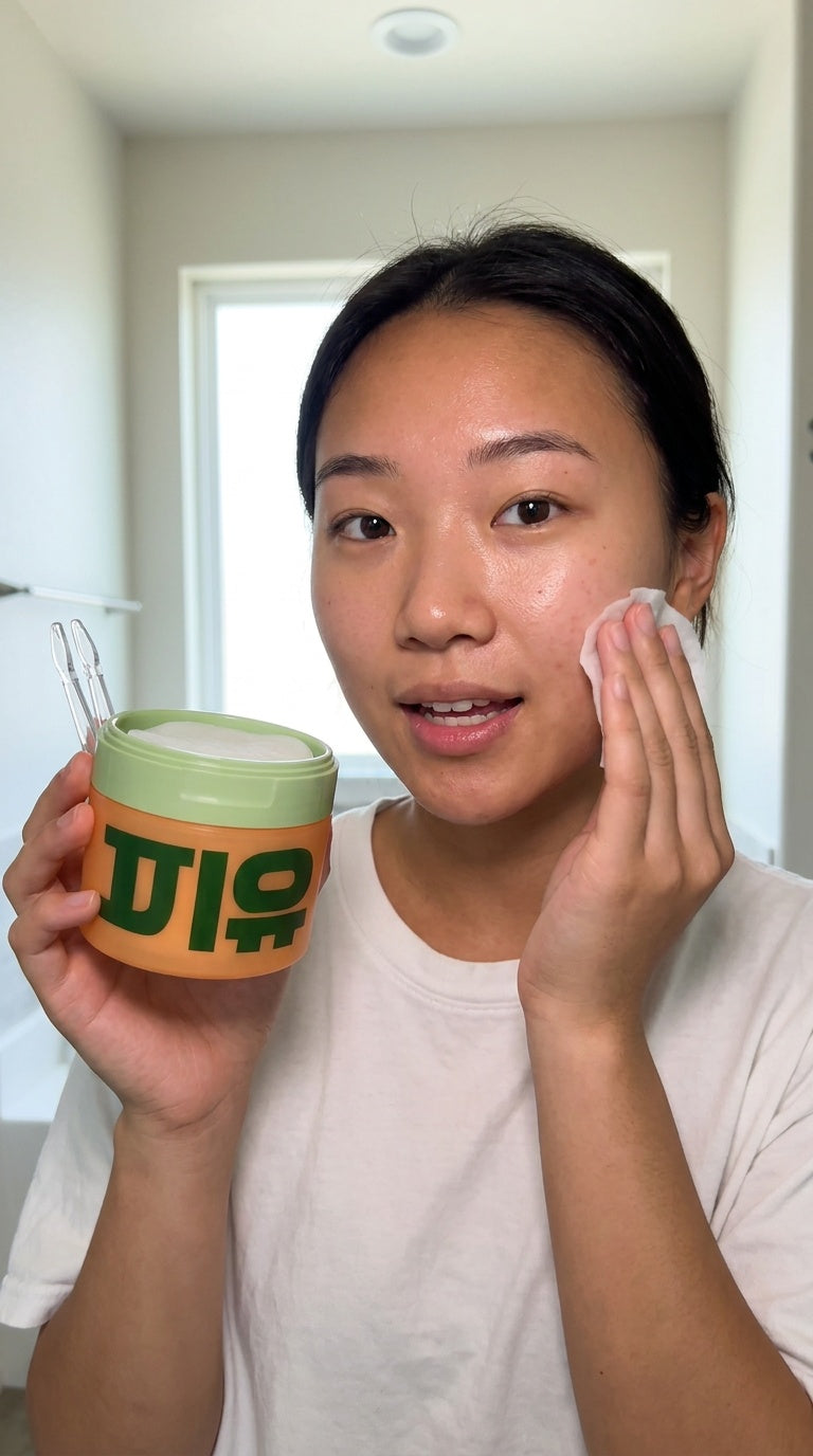 Creator selfie — Centella Toner Pads — Toning & Brightening