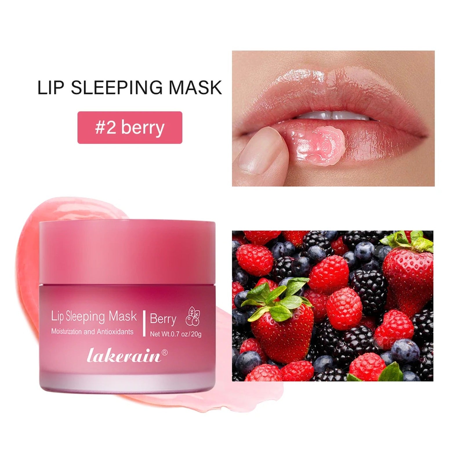 Sleeping Lip Mask — Tinted & Hydrating