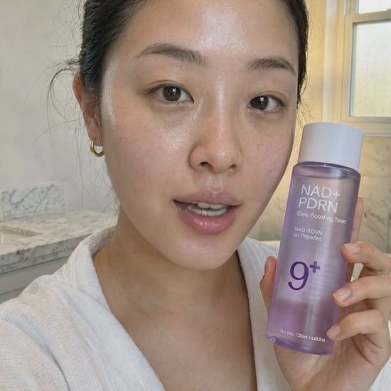 Application demo — NAD+ PDRN Glow Toner