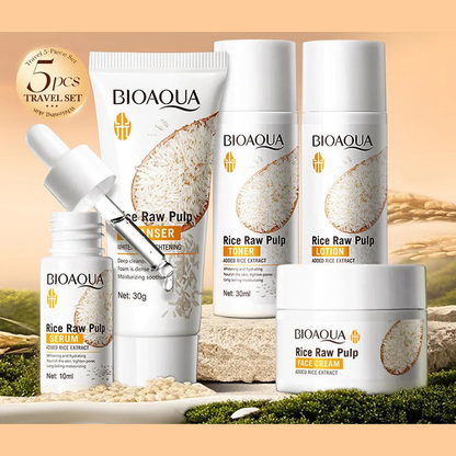 Rice Brightening 5-Step Set