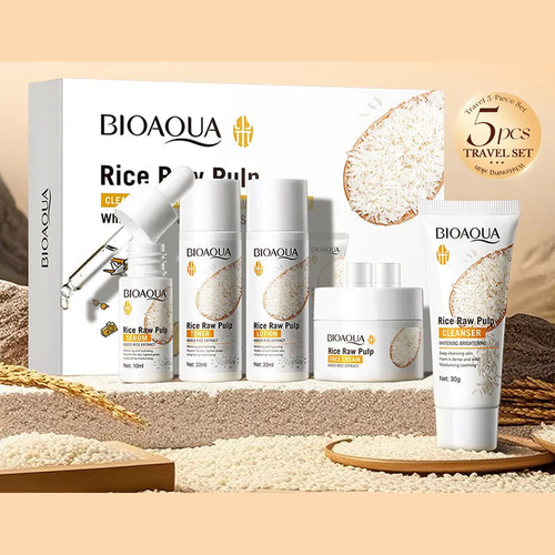 Rice Brightening 5-Step Set
